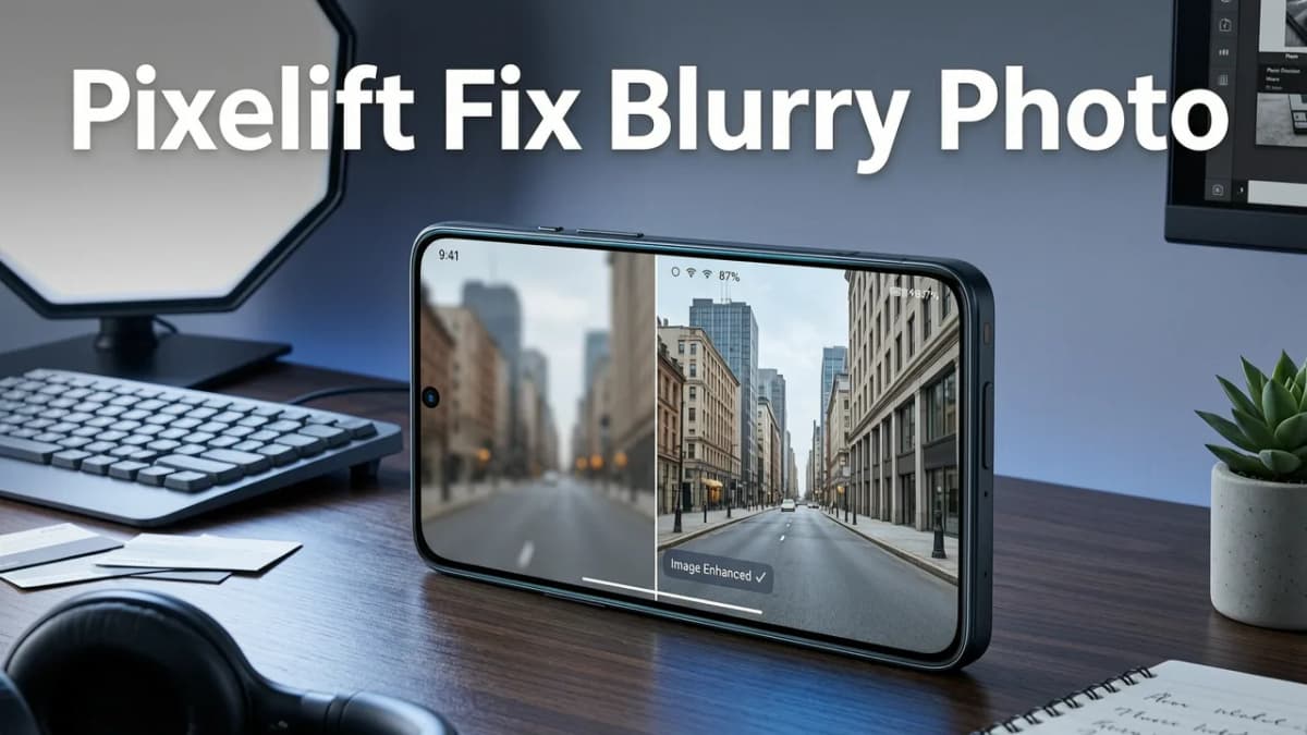 Why Pixelift Is the Best Fix Blurry Photo Android App in 2026 - fix blurry photo android app