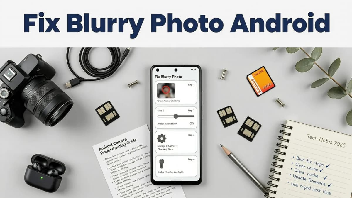 How to Fix Blurry Photo on Android App — Step-by-Step (2026 Workflow) - fix blurry photo android app