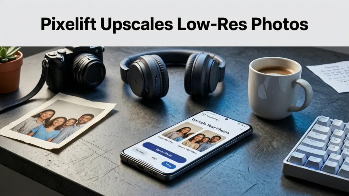 How Pixelift Upscales Low-Res Photos on Android (Without Sending Anything Online) - upscale low res photo android