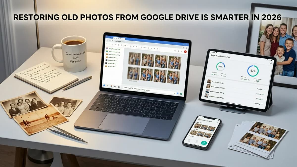 Why Restoring Old Photos from Google Drive Is Smarter in 2026 - restore old photos from google drive