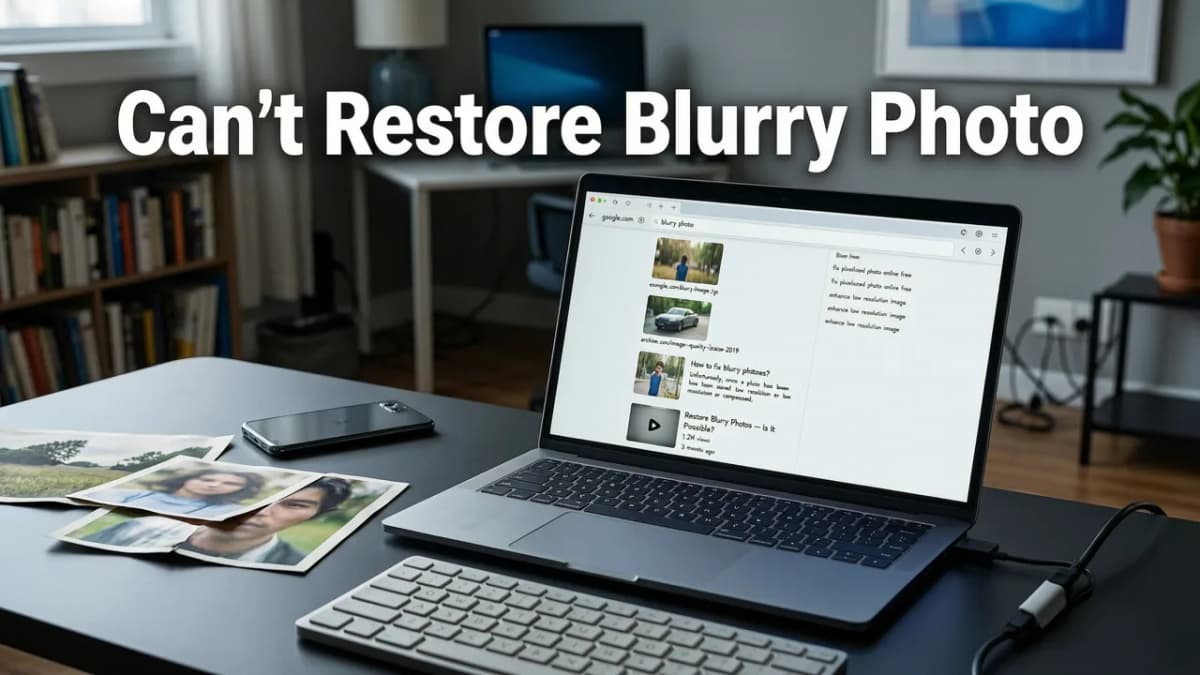 Why You Can’t Restore a Blurry Photo Directly from Google Search - restore blurry photo from google search