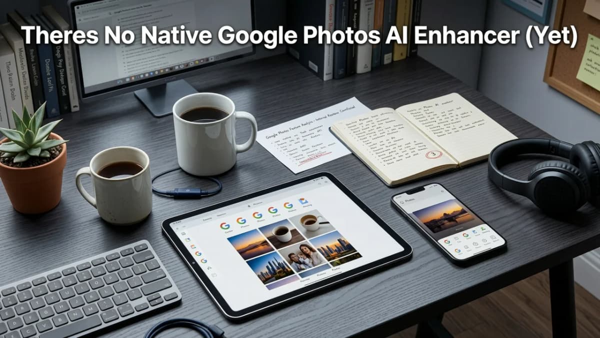 Why There’s No Native Google Photos AI Enhancer (Yet) - google photos ai enhancer