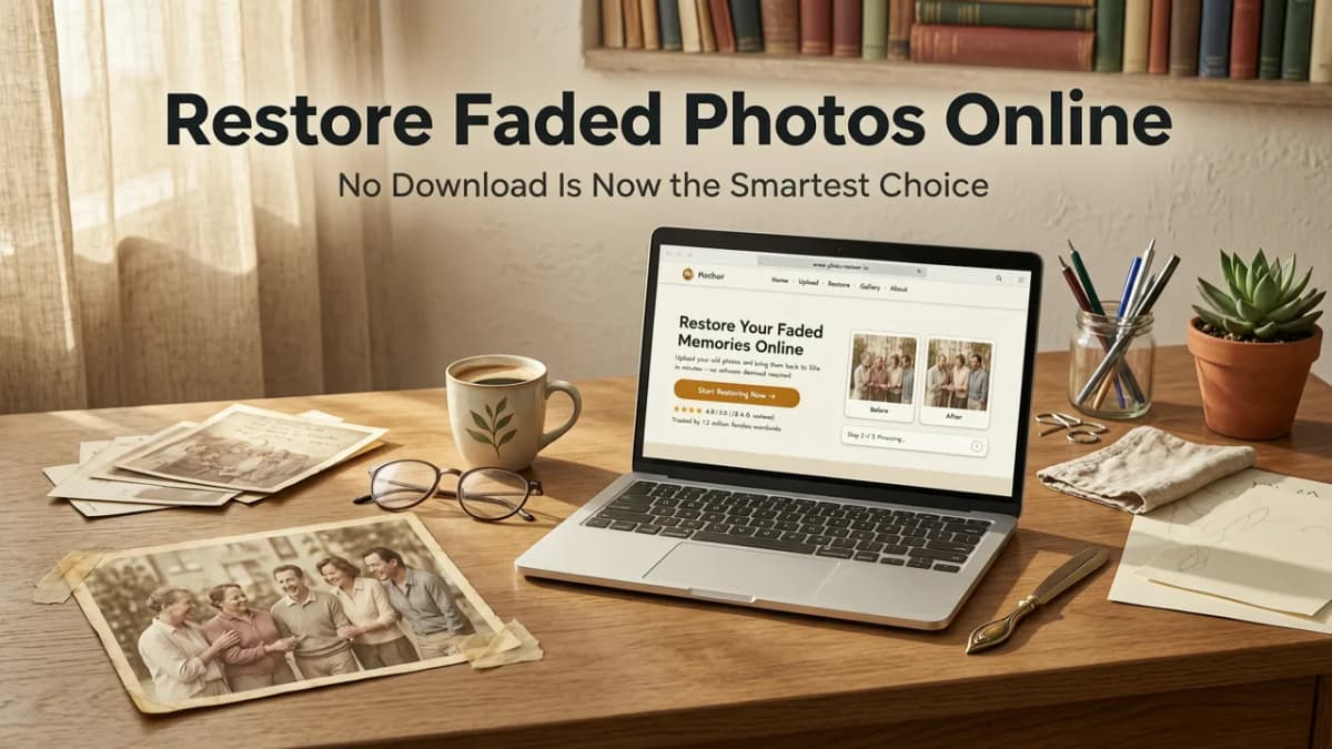 Why Restore Faded Photos Online No Download Is Now the Smartest Choice - restore faded photos online no download