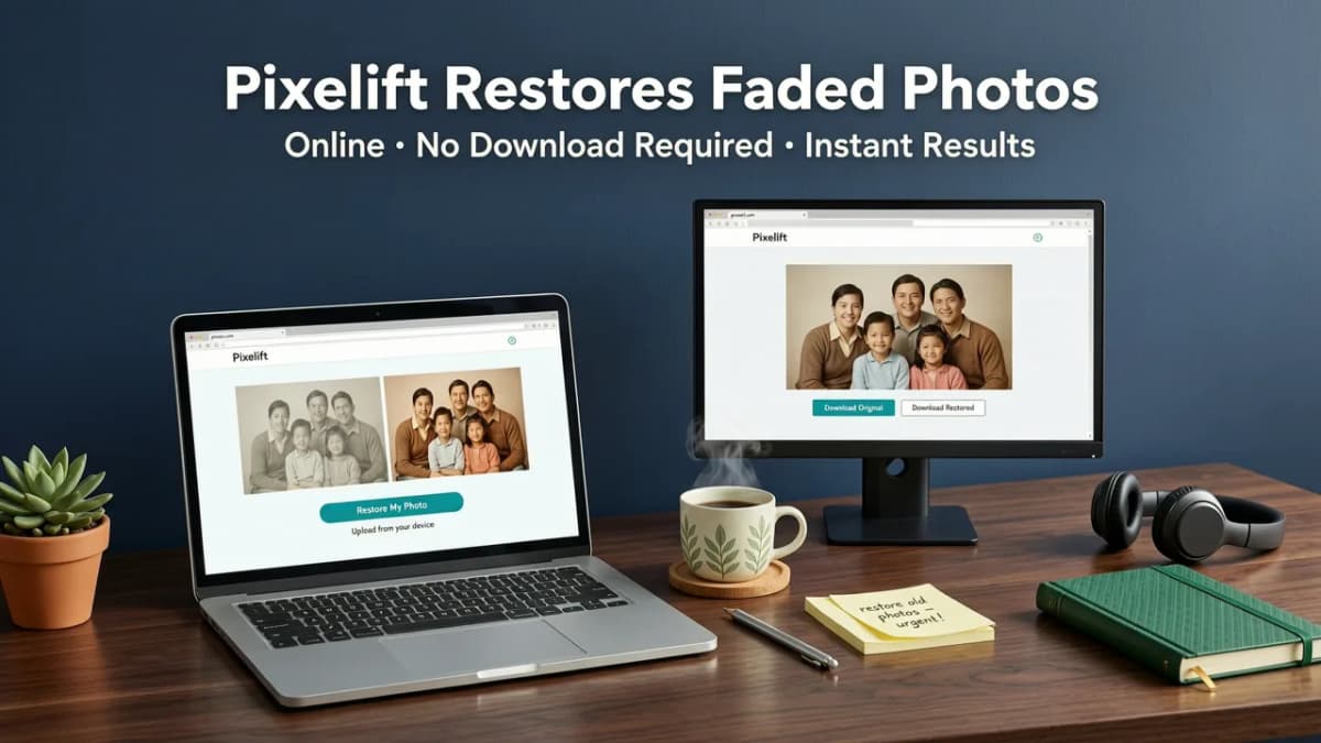 How Pixelift Restores Faded Photos Online No Download Required - restore faded photos online no download