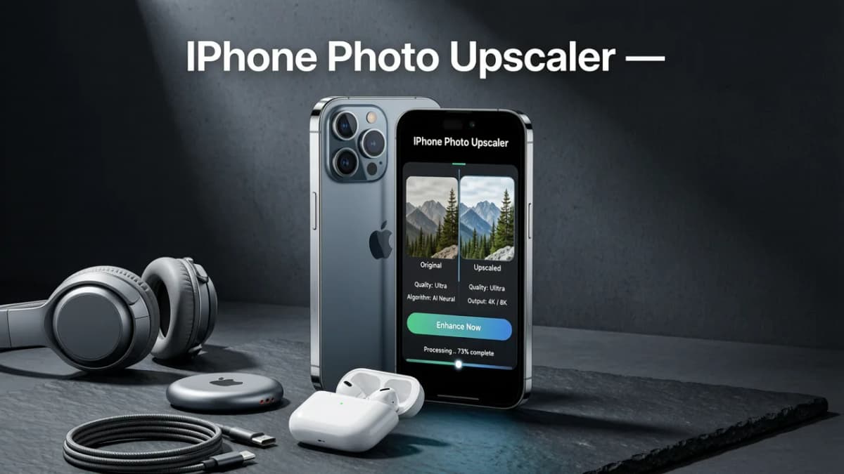 iPhone Photo Upscaler — Enhance Pics Directly on iOS (2026) - iphone photo upscaler
