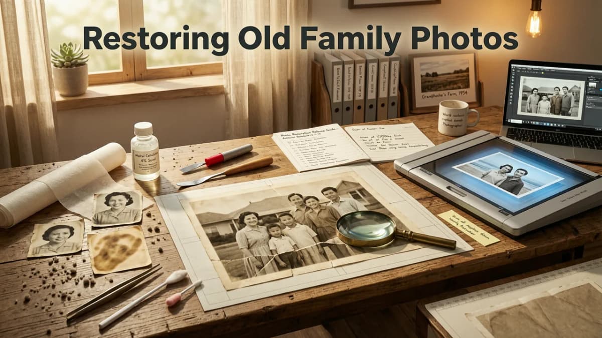 Why Restoring Old Family Photos Is Harder (and Smarter) in 2026 - how to restore old family photos