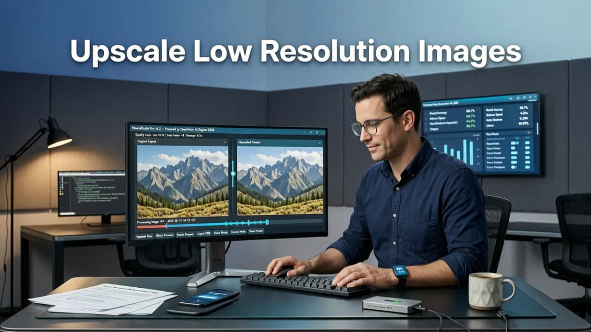 How to Upscale Low Resolution Images with AI in 2026 - how to upscale low resolution images