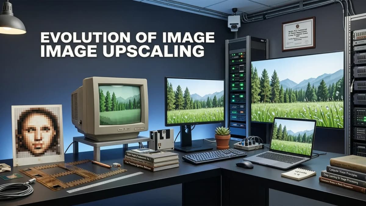 The Evolution of Image Upscaling - how to upscale low resolution images